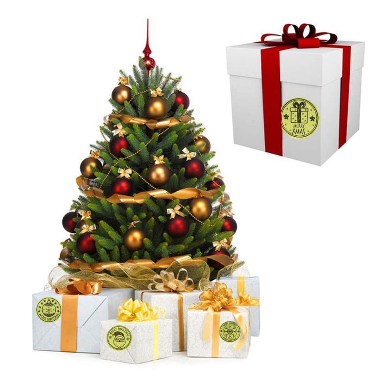 Gift Wrap Gold Christmas Sealing Stickers DIY Baking Package Envelope Cards Exquisite Decoration
Gift Wrap Gold Christmas Sealing Stickers DIY Baking Package Envelope Cards Exquisite Decoration