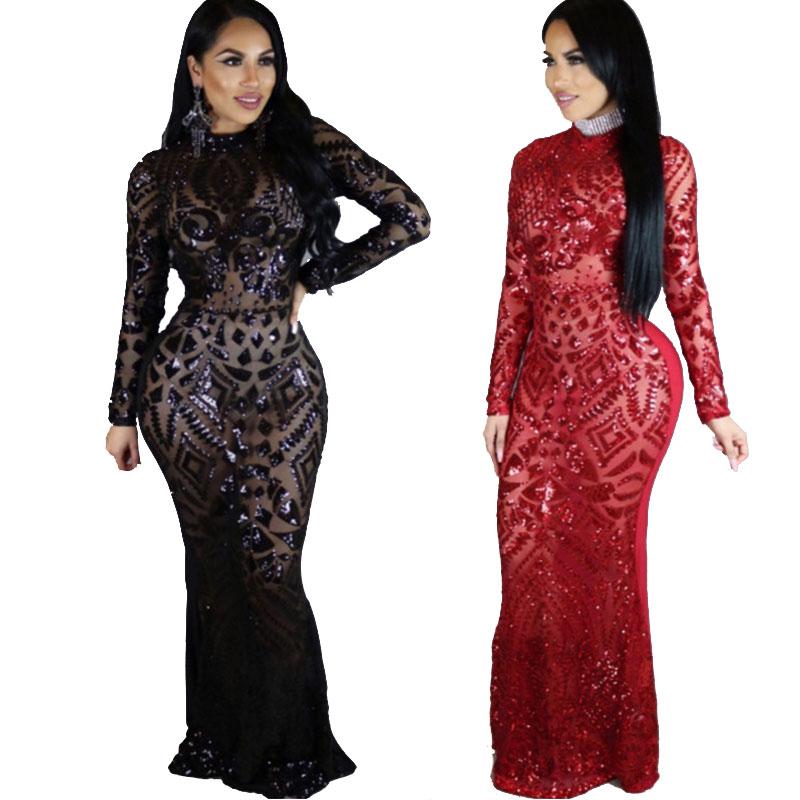 Casual Dresses 2021 Sexy Perspective Long Sleeve Black Sequined Party Dress Bodycon O Neck Paty Tight Package Vestidos De Fiesta
Casual Dresses 2021 Sexy Perspective Long Sleeve Black Sequined Party Dress Bodycon O Neck Paty Tight Package Vestidos De Fiesta