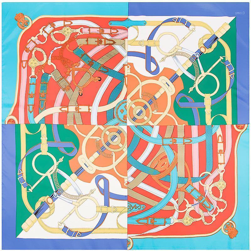 Scarves 38colors 100cm*100cm 2021 Chain Print Silk Scarf Women Headband Hijab Twill Large Square Fashion Wraps
Scarves 38colors 100cm*100cm 2021 Chain Print Silk Scarf Women Headband Hijab Twill Large Square Fashion Wraps