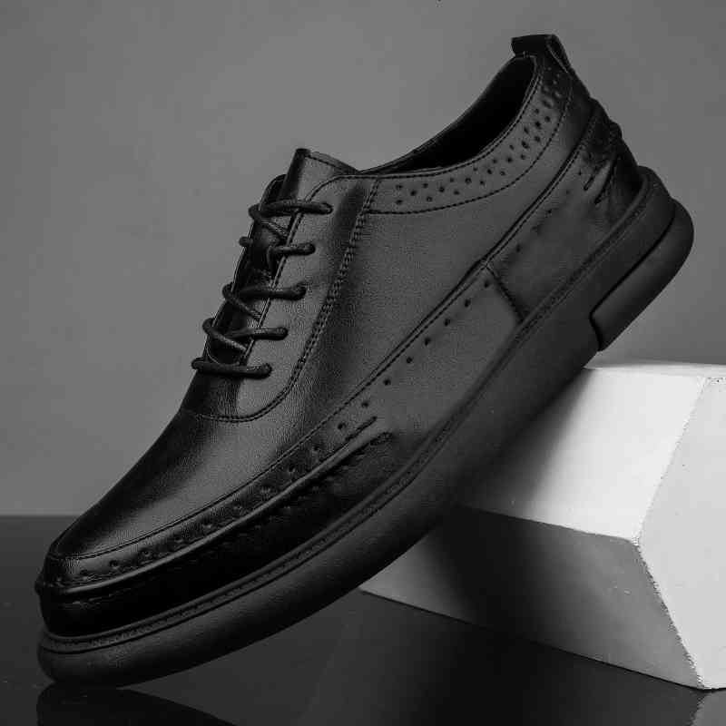 Dress Shoes Designer Sneakers For Men Black White Youth Fashion Mens Comfortable Leather Anti-Slip Flats Casual Man 9EUD, 1# packing bag
Dress Shoes Designer Sneakers For Men Black White Youth Fashion Mens Comfortable Leather Anti-Slip Flats Casual Man 9EUD, 1# packing bag