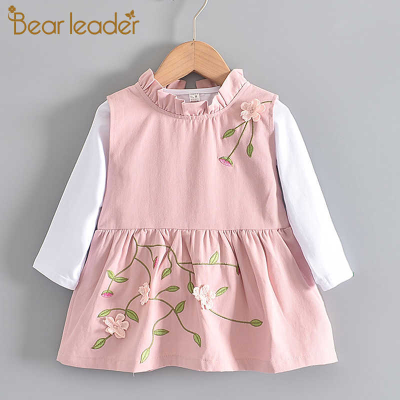 Bear Leader Baby Girls Floral Dresses Kids Girl Flowers Embroidery Dress Autumn Sweet Clothes Casual born Outfits 210708, Az1939 pink
Bear Leader Baby Girls Floral Dresses Kids Girl Flowers Embroidery Dress Autumn Sweet Clothes Casual born Outfits 210708, Az1939 pink