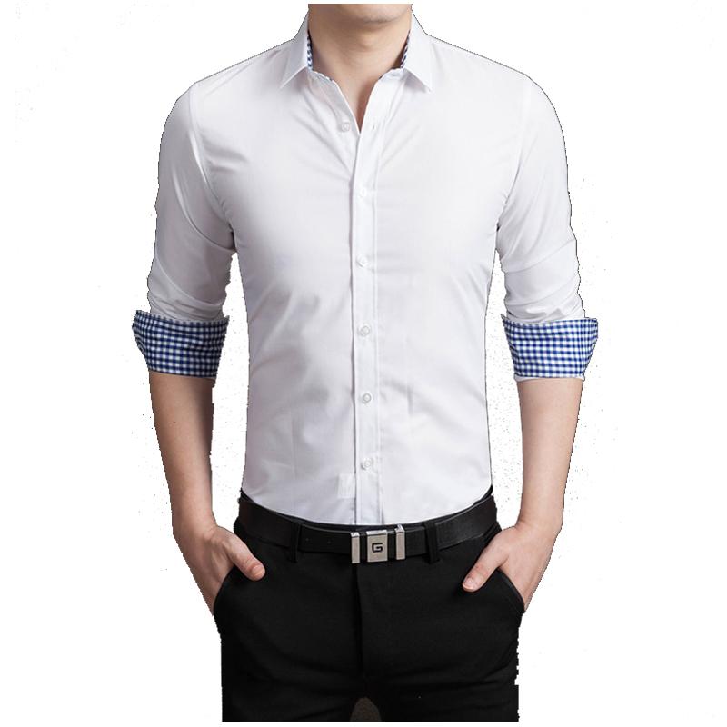 Men's Dress Shirts 2021 Long Sleeve Shirt Slim Fitness Solid Business Mens Plus Camisa Social Size 5XL, White
Men's Dress Shirts 2021 Long Sleeve Shirt Slim Fitness Solid Business Mens Plus Camisa Social Size 5XL, White