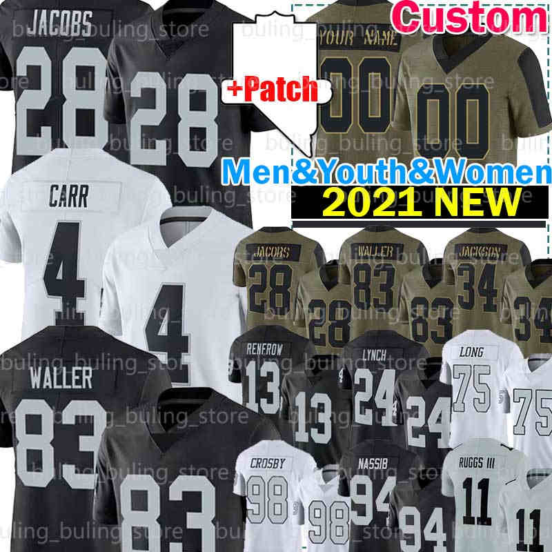 83 Darren Waller Jersey Josh Jacobs Maxx Crosby Derek Carr RaidersHunter Renfrow Football Las Henry Ruggs VegasHowie Long Charles Woodson Nassib Bo Jackson, Men jersey(t x z)+patch
83 Darren Waller Jersey Josh Jacobs Maxx Crosby Derek Carr RaidersHunter Renfrow Football Las Henry Ruggs VegasHowie Long Charles Woodson Nassib Bo Jackson, Men jersey(t x z)+patch