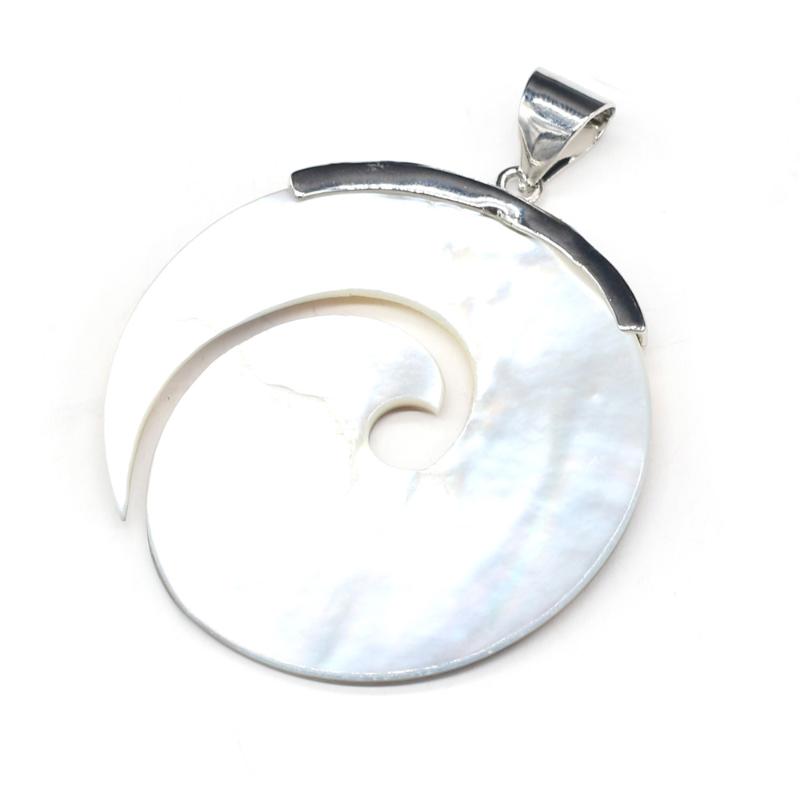 Charms Natural Shell Pendant Round Shape Charm Product Accessories For DIY Necklace Design Jewelry 50x50mm, Bronze;silver
Charms Natural Shell Pendant Round Shape Charm Product Accessories For DIY Necklace Design Jewelry 50x50mm, Bronze;silver
