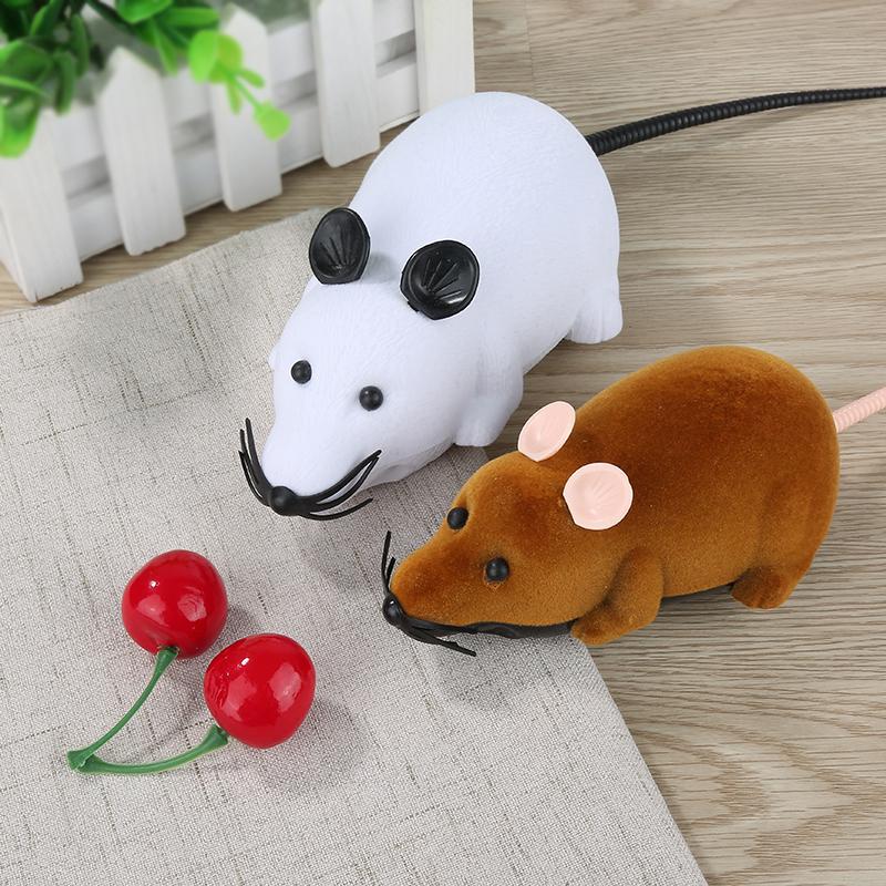 Cat Toys Accessories Creative Funny Remote Control Mouse Toy Dog Playing Wireless Electronic Motion Rat Pet