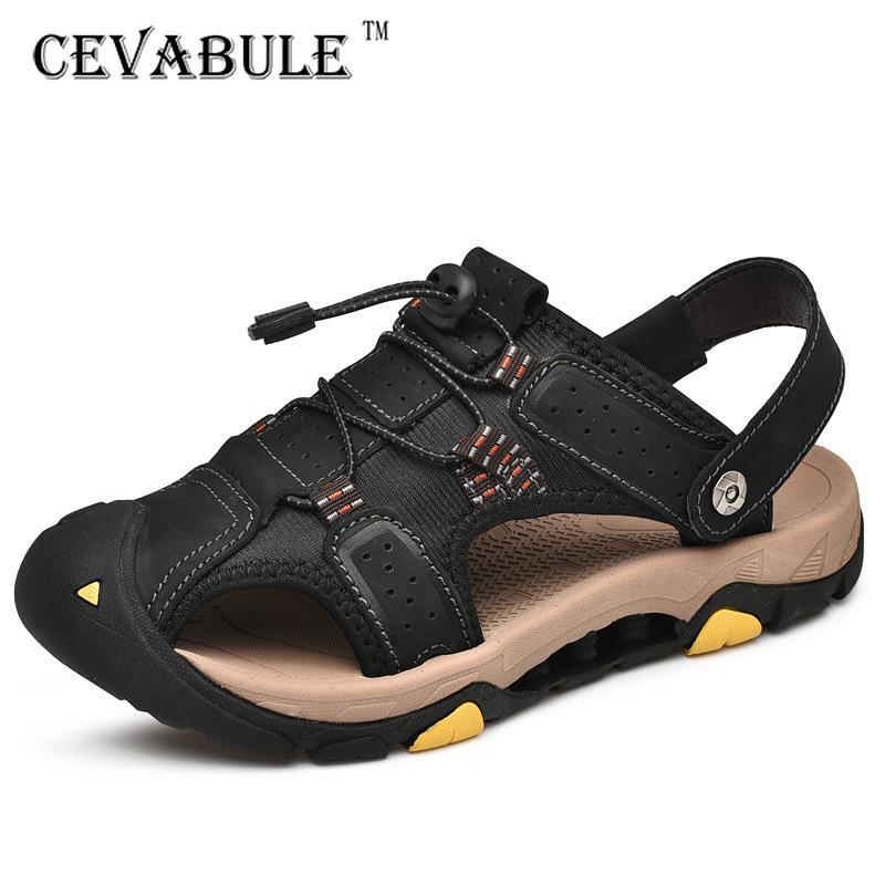 Sandals CEVABULE Summer Casual Men's Shoes Beach Fashion SlipperS Shoe Head Cross-border Large Size CLK, Black
Sandals CEVABULE Summer Casual Men's Shoes Beach Fashion SlipperS Shoe Head Cross-border Large Size CLK, Black