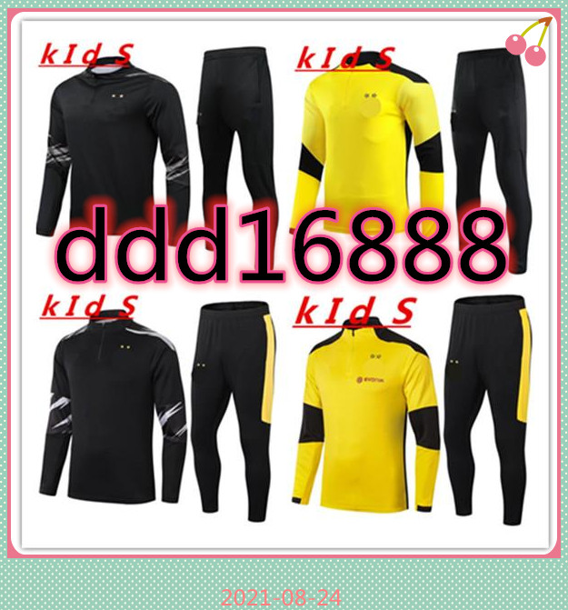 kids Borussia tracksuit Dortmund survetement Training suit chandal futbol REUS child football set, Black
kids Borussia tracksuit Dortmund survetement Training suit chandal futbol REUS child football set, Black