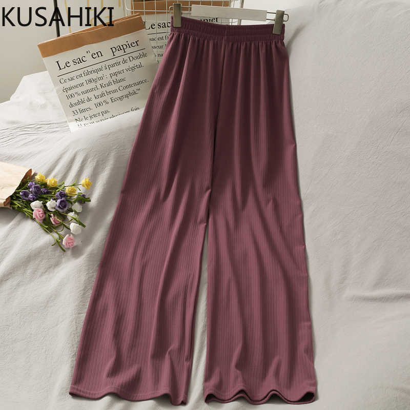 Women Pants Stretch High Waist Long Trousers Femme Causal Solid Korean Wide Leg Mujer Pamtalon 6F394 210603, Light grey
Women Pants Stretch High Waist Long Trousers Femme Causal Solid Korean Wide Leg Mujer Pamtalon 6F394 210603, Light grey