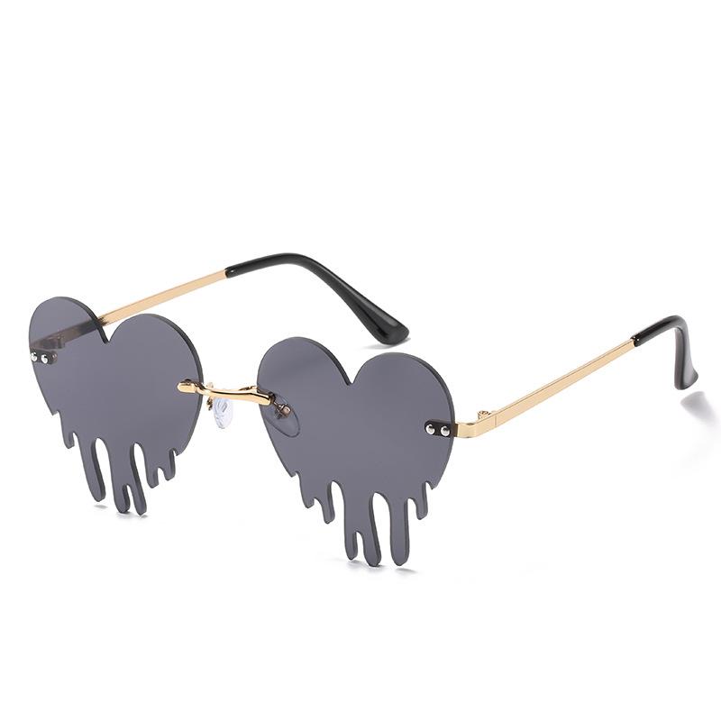 Sunglasses Love Tears, Female Style Sunglasses, A Variety Of Colors, Party Funny Glasses, Personalized Metal Frameless Shooting, White;black
Sunglasses Love Tears, Female Style Sunglasses, A Variety Of Colors, Party Funny Glasses, Personalized Metal Frameless Shooting, White;black