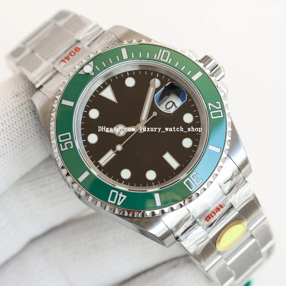 N factory mens deluxe watch Sub 41mm Topp quality ETA 3235 movement Automatic mechanical ceramic bezel 904L steel Sapphire Glass luminous watches waterproof, Green
N factory mens deluxe watch Sub 41mm Topp quality ETA 3235 movement Automatic mechanical ceramic bezel 904L steel Sapphire Glass luminous watches waterproof, Green