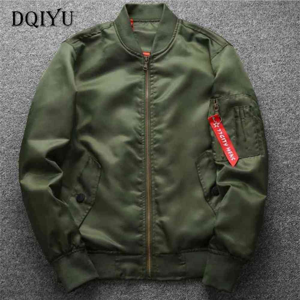 DQIYU Spring Autumn Flight Jacket New Fashion Jacket Mens Thin Coat fat Male Bomber Jacket Army Green 6XL, Black;brown
DQIYU Spring Autumn Flight Jacket New Fashion Jacket Mens Thin Coat fat Male Bomber Jacket Army Green 6XL, Black;brown