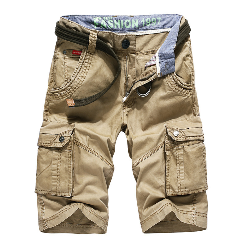Men's Summer Cargo Shorts Casual Cotton Side Pocket Knee Length Army Green Khaki Black Military Urban Clothes Male Bermuda Cargo 210518, Black (not belt)
Men's Summer Cargo Shorts Casual Cotton Side Pocket Knee Length Army Green Khaki Black Military Urban Clothes Male Bermuda Cargo 210518, Black (not belt)