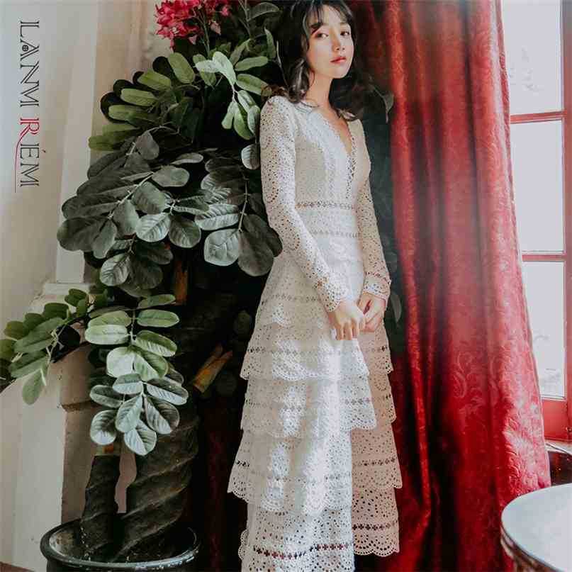 White Summer Dress For Women Multi Layer V Neck Lace Long Cake Dresses Ladies Party Birthday Clothing 2D3835 210526, Long sleeves
White Summer Dress For Women Multi Layer V Neck Lace Long Cake Dresses Ladies Party Birthday Clothing 2D3835 210526, Long sleeves
