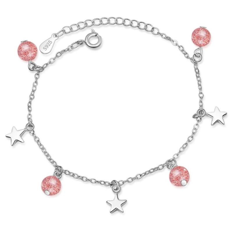 Link, Chain Strawberry Crystal Moonstone Star Cute Bracelets For Women Trend Creative Jewelry Gifts Bijoux SAB27
Link, Chain Strawberry Crystal Moonstone Star Cute Bracelets For Women Trend Creative Jewelry Gifts Bijoux SAB27