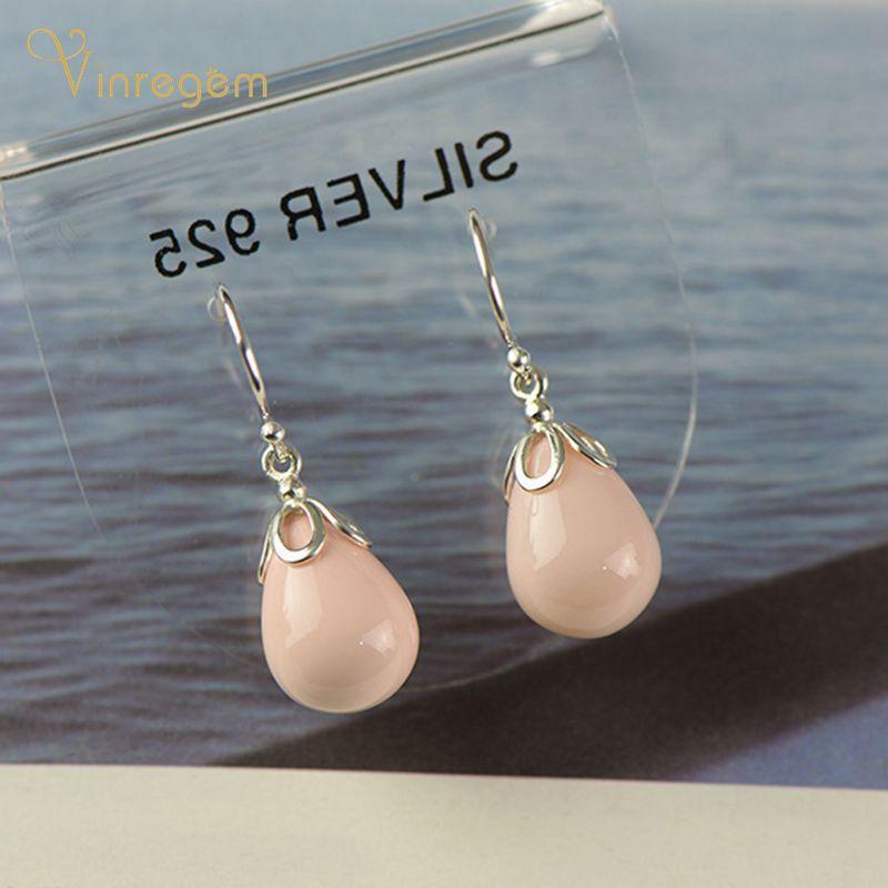 Dangle & Chandelier Vinregem 925 Sterling Silver Pink Pearl Wedding Engagement Vintage Romantic Cute Drop Earrings For Women Fine Jewelry
Dangle & Chandelier Vinregem 925 Sterling Silver Pink Pearl Wedding Engagement Vintage Romantic Cute Drop Earrings For Women Fine Jewelry