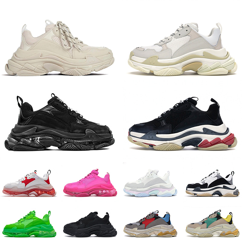 Hot Selling 2021 Designer Triple S Casual Shoes Mens Women Clear Sole Platform 17FW Paris Vintage Old Crystal Bottom Running Fashion Balenciagas Sneakers, B42 36-40
Hot Selling 2021 Designer Triple S Casual Shoes Mens Women Clear Sole Platform 17FW Paris Vintage Old Crystal Bottom Running Fashion Balenciagas Sneakers, B42 36-40