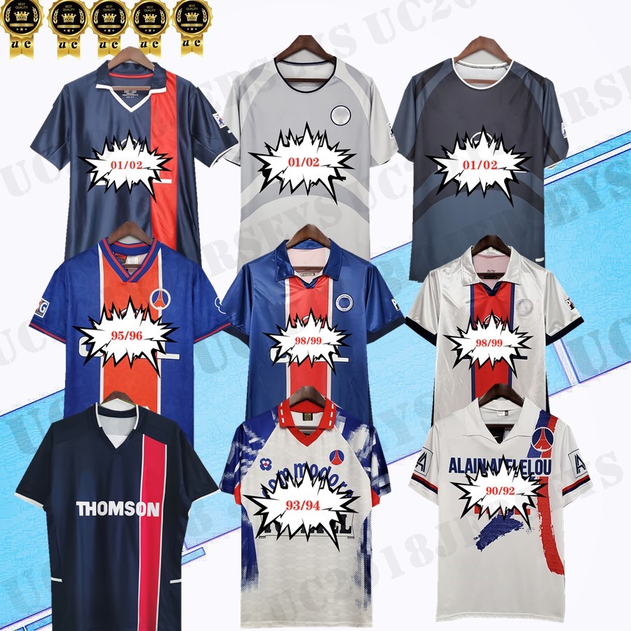 1990 92 2002 03 Retro Paris city shirt ANELKA OKOCHA WEAH soccer Jerseys 06 07 12 13 93 94 98 99 IBRAHIMOVIC ps away G classic Football shirt, 95/96 home
1990 92 2002 03 Retro Paris city shirt ANELKA OKOCHA WEAH soccer Jerseys 06 07 12 13 93 94 98 99 IBRAHIMOVIC ps away G classic Football shirt, 95/96 home