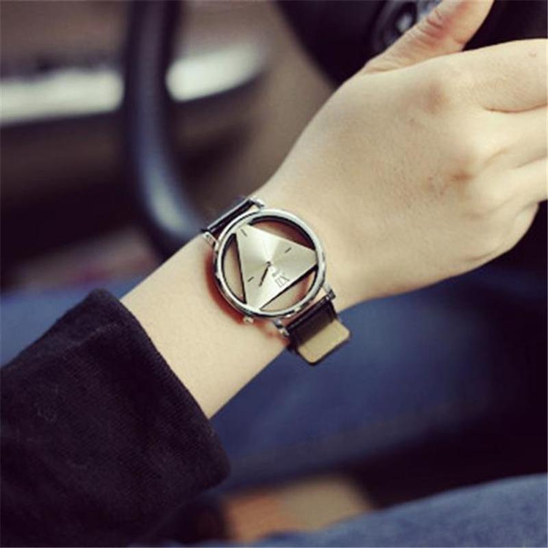Watches Women Wrist Quartz Modern Luxury Fashion Hollowed-out Triangular Dial Casual Gift For Female Wristwatches, White
Watches Women Wrist Quartz Modern Luxury Fashion Hollowed-out Triangular Dial Casual Gift For Female Wristwatches, White