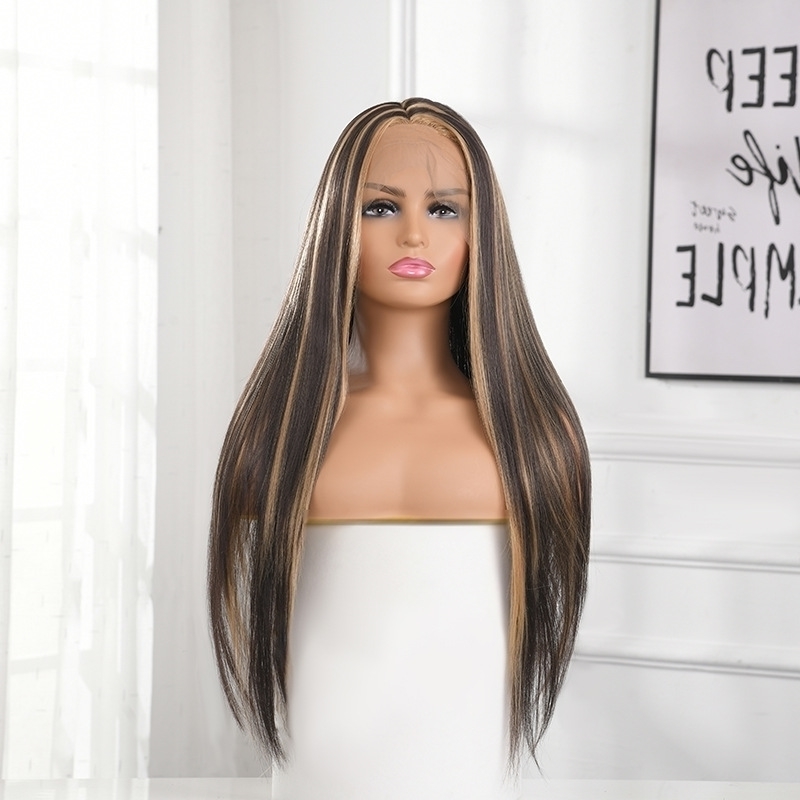 long dyed Women's pick straight hair, high temperature silk lace wig, split cos wig head cover, Figure color
long dyed Women's pick straight hair, high temperature silk lace wig, split cos wig head cover, Figure color