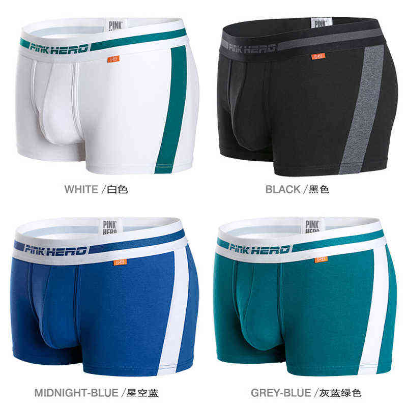 NEW 4pcs PINK HEROES High-quality Cotton Men Underwear Fashion Men Boxer Short Trunks Male Panties Gay Cuecas comfortable H1214, 4 pieces
NEW 4pcs PINK HEROES High-quality Cotton Men Underwear Fashion Men Boxer Short Trunks Male Panties Gay Cuecas comfortable H1214, 4 pieces