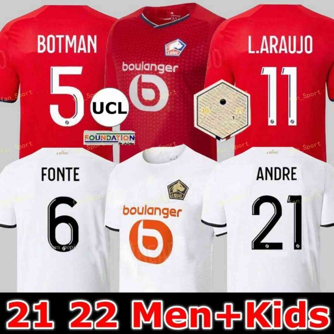 LOSC Lille 2021 2022 soccer jerseys BURAK DAVID FONTE BAMBA YAZICI football shirt 20 21 22 Lille Olympique JIKONE 10 maillot Adult Kids Kit, Kids away
LOSC Lille 2021 2022 soccer jerseys BURAK DAVID FONTE BAMBA YAZICI football shirt 20 21 22 Lille Olympique JIKONE 10 maillot Adult Kids Kit, Kids away
