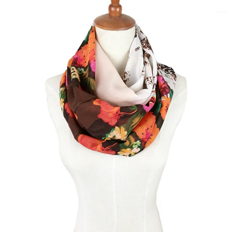 Scarves Couverture Casual Fashion Formal Floral Scarf Women Chiffon Silk Ring Tube Foulard Femme Bufanda, Blue;gray
Scarves Couverture Casual Fashion Formal Floral Scarf Women Chiffon Silk Ring Tube Foulard Femme Bufanda, Blue;gray