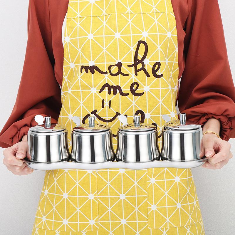 Storage Bottles & Jars Household Combination 304 Stainless Steel Seasoning Box Set Salt Shaker Kitchen Supplies Containers ZP7311657
Storage Bottles & Jars Household Combination 304 Stainless Steel Seasoning Box Set Salt Shaker Kitchen Supplies Containers ZP7311657