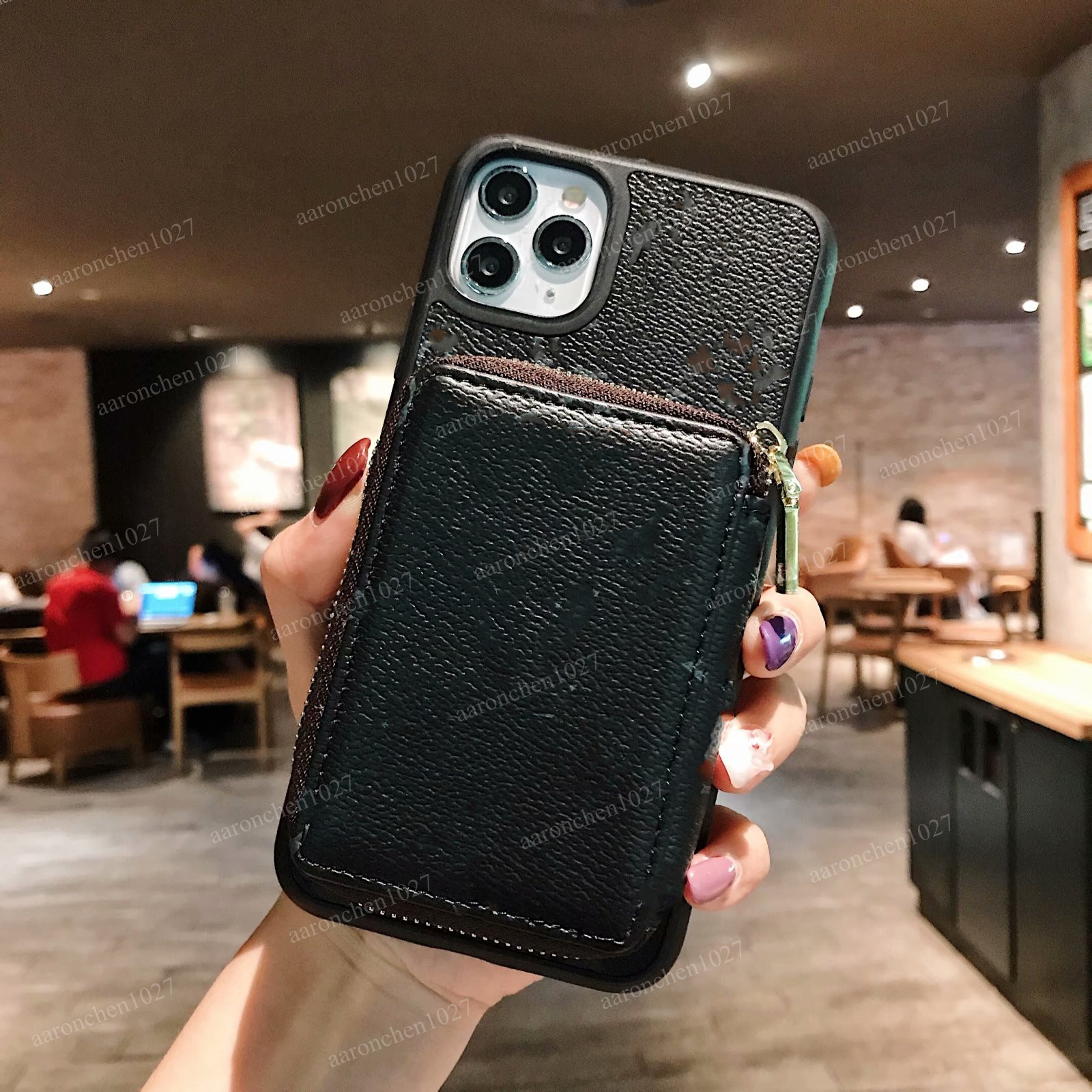 Fashion Designers Wallet Phone Cases for IPhone 11 Pro 12 Mini 7plus plus 8plus X XR XS Max Designer Brand Luxury card holder Case Fundas Coque 2021
Fashion Designers Wallet Phone Cases for IPhone 11 Pro 12 Mini 7plus plus 8plus X XR XS Max Designer Brand Luxury card holder Case Fundas Coque 2021