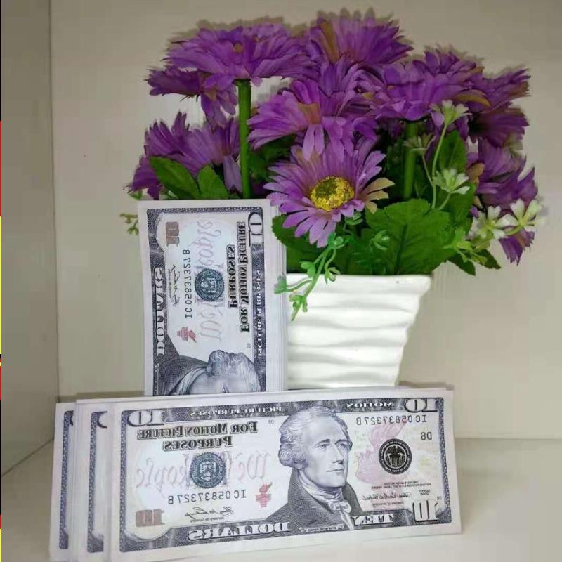 Sales Gifts Party Movie US Prop 10 Dollar Dollars Hot Collection Money Bar 30 Games Fake Banknote Pgjww
Sales Gifts Party Movie US Prop 10 Dollar Dollars Hot Collection Money Bar 30 Games Fake Banknote Pgjww