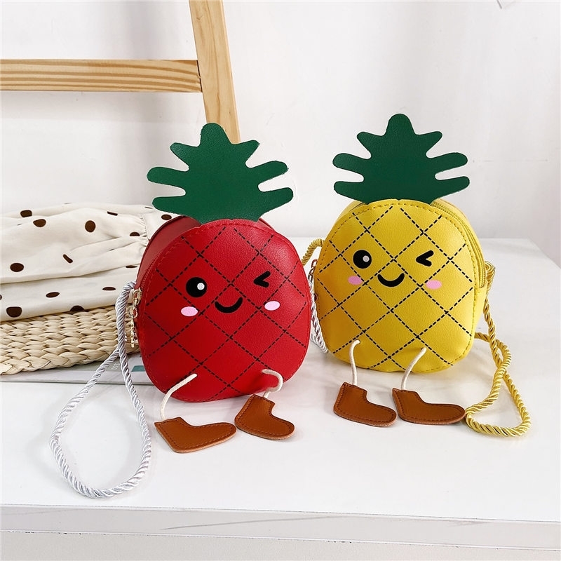 New children's cartoon fruit shape zero wallet fashion baby one shoulder messenger for boys and girls accessories bag, Pink pineapple
New children's cartoon fruit shape zero wallet fashion baby one shoulder messenger for boys and girls accessories bag, Pink pineapple
