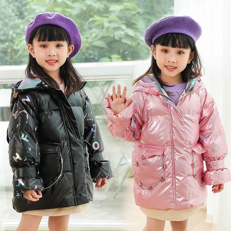 Down Coat Fashion Camouflage Letter Print Thicken Hooded Girls Jacket Autumn Winter Glossy Waterproof Kids Overcoat 4-7Y, Blue;gray
Down Coat Fashion Camouflage Letter Print Thicken Hooded Girls Jacket Autumn Winter Glossy Waterproof Kids Overcoat 4-7Y, Blue;gray