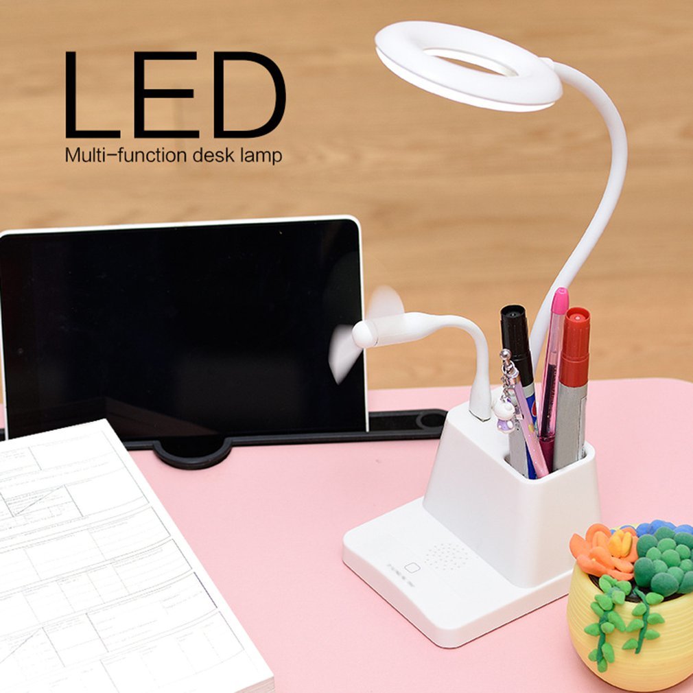 Multifunctional fillings and plugins Dual Purpose Desktop Eye protection and aromatherapy Pen holder lamp