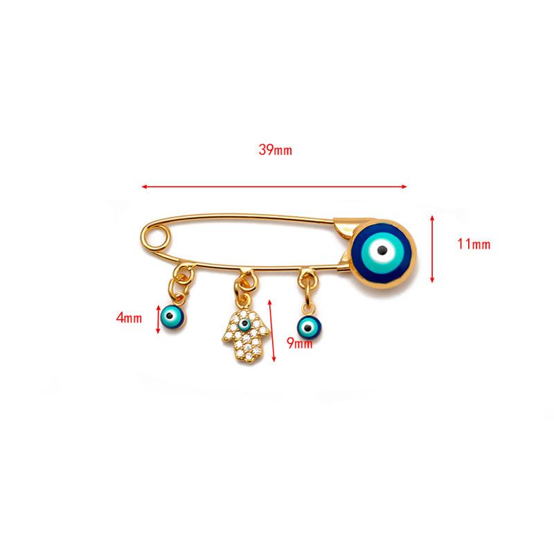 Pins, Brooches Brooch Devil's Eye Simple Palm Ladies And Gentlemen Accessories Crystal Clasp Collars
Pins, Brooches Brooch Devil's Eye Simple Palm Ladies And Gentlemen Accessories Crystal Clasp Collars