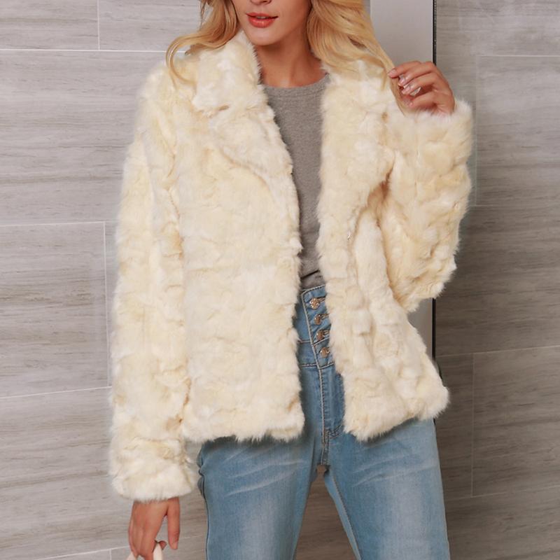 Women's Fur & Faux Winter Coat Women Fleece Zip Pockets Plush Jacket Ladies Autumn Overcoat Outerwear Chaqueta Mujer, Black
Women's Fur & Faux Winter Coat Women Fleece Zip Pockets Plush Jacket Ladies Autumn Overcoat Outerwear Chaqueta Mujer, Black