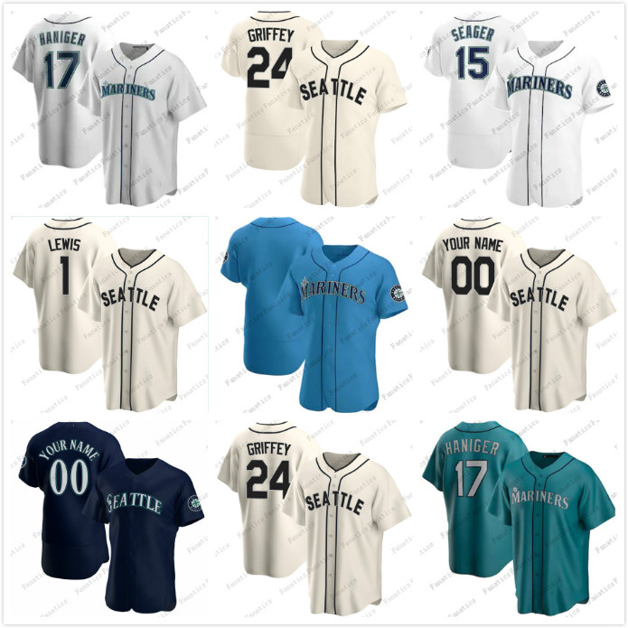 Seattle 24 Ken Griffey Jr Mariners Jerseys Steelheads Tribute Robinson Cano Ichiro Suzuki Kyle Lewis 11 Edgar Martinez Seager Dee Gordon Marco Gonzales Dylan Moore, Men coolbase/ white
Seattle 24 Ken Griffey Jr Mariners Jerseys Steelheads Tribute Robinson Cano Ichiro Suzuki Kyle Lewis 11 Edgar Martinez Seager Dee Gordon Marco Gonzales Dylan Moore, Men coolbase/ white
