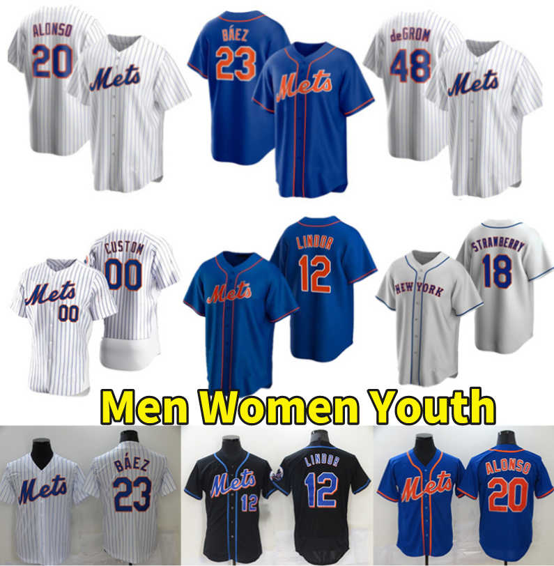 Custom Mets Max Scherzer Jersey 20 Pete Alonso New 12 Francisco Lindor York 48 Jacob deGrom 1 Jonathan Villar Mike Piazza Jeff McNeil Starli, Blue;black
Custom Mets Max Scherzer Jersey 20 Pete Alonso New 12 Francisco Lindor York 48 Jacob deGrom 1 Jonathan Villar Mike Piazza Jeff McNeil Starli, Blue;black