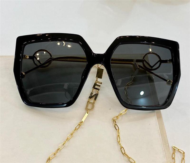 New fashion design woman sunglasses 0410S square plate frame popular simple style with ear chain design uv 400 protective glasses
New fashion design woman sunglasses 0410S square plate frame popular simple style with ear chain design uv 400 protective glasses