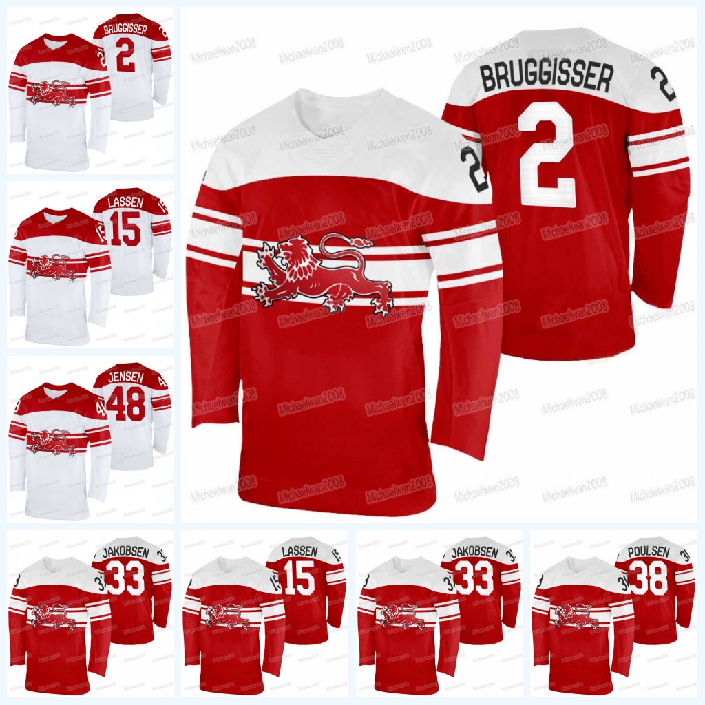 Team Denmark 2022 Winter Hockey Jersey Peter Regin Mikkel Bodker Nicolai Meyer Patrick Russell Frans Nielsen Mathias Bau Hansen Emil Kristensen Oliver Lauridsen, Women
Team Denmark 2022 Winter Hockey Jersey Peter Regin Mikkel Bodker Nicolai Meyer Patrick Russell Frans Nielsen Mathias Bau Hansen Emil Kristensen Oliver Lauridsen, Women