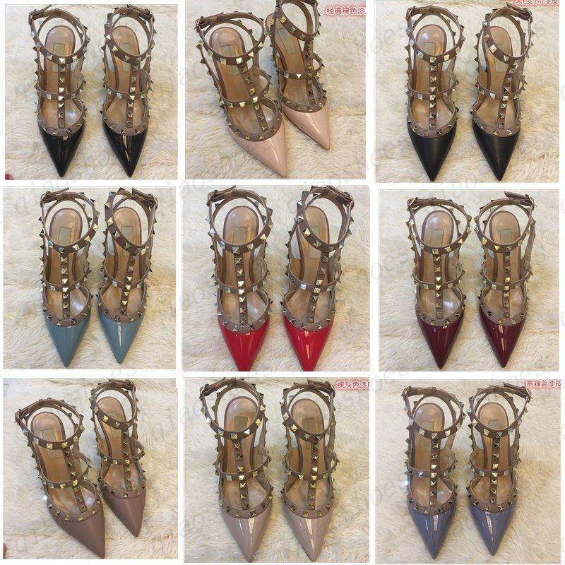 Women Pumps Wedding Shoes Woman High Heels sandal Nude Fashion Ankle Straps Rivets Shoes Sexy High Heels Bridal Shoes 35-43, A16
Women Pumps Wedding Shoes Woman High Heels sandal Nude Fashion Ankle Straps Rivets Shoes Sexy High Heels Bridal Shoes 35-43, A16