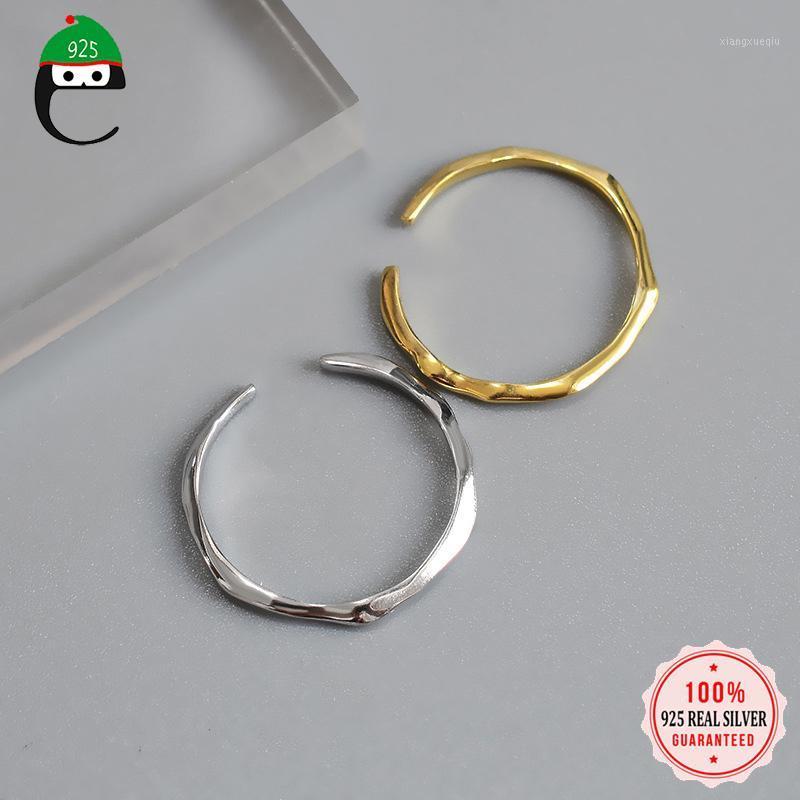 Cluster Rings ElfoPlataSi Genuine 925 Sterling Silver Fashion Sweet Irregular Bamboo Opening Ring For Women Wedding Party S925 Jewelry DA126, Golden;silver
Cluster Rings ElfoPlataSi Genuine 925 Sterling Silver Fashion Sweet Irregular Bamboo Opening Ring For Women Wedding Party S925 Jewelry DA126, Golden;silver