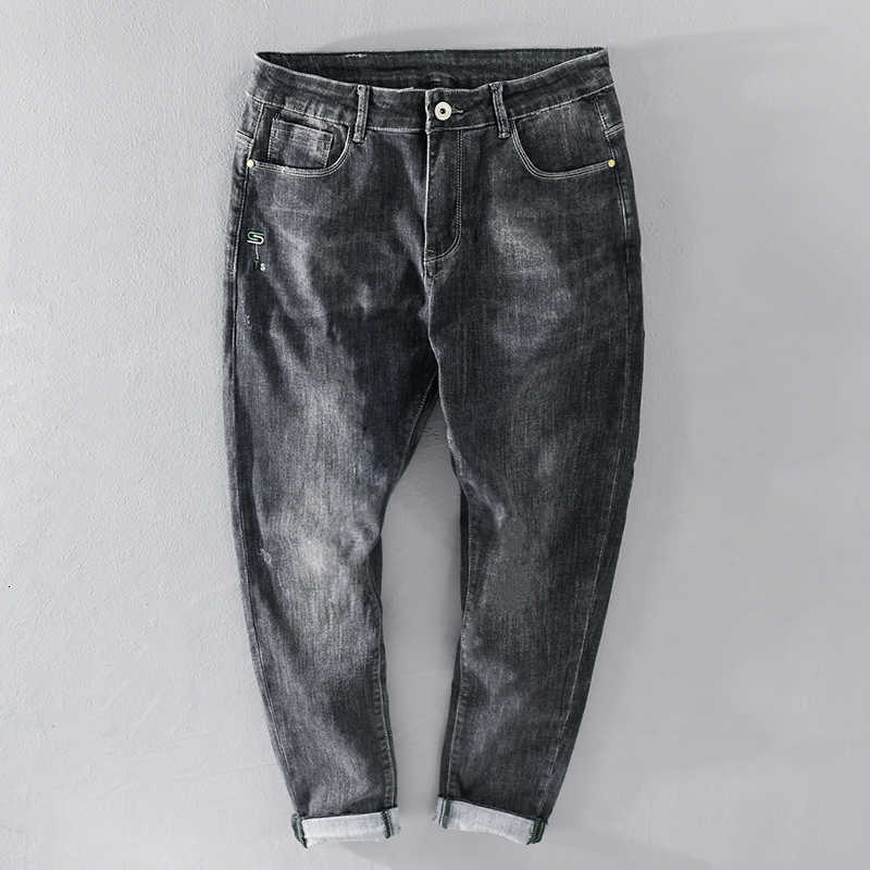 men's jeans primavera e vero tornozelo-comprimento estiramento algodo de brim masculino marca casual calas para homem preto roupas 8kgn, Blue
men's jeans primavera e vero tornozelo-comprimento estiramento algodo de brim masculino marca casual calas para homem preto roupas 8kgn, Blue