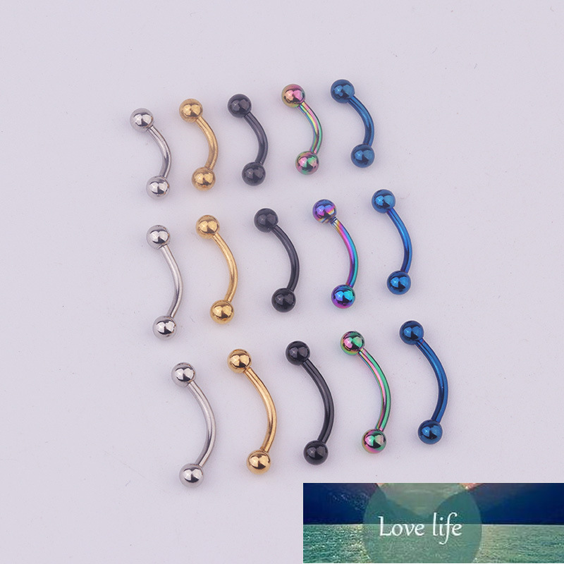 5PC New Colourful Stainless Steel Internally Threaded Bananabells Body Piercing Jewelry for Ear Belly Eyebrow Lip 
5PC New Colourful Stainless Steel Internally Threaded Bananabells Body Piercing Jewelry for Ear Belly Eyebrow Lip