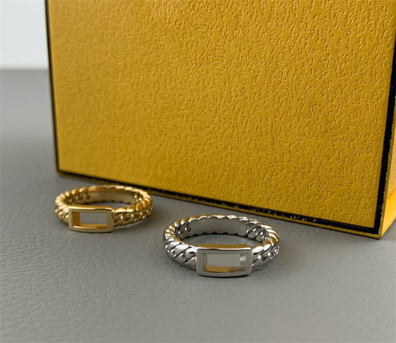 Designer Rings Classic Designer Jewelry Fashion F Gold And Silver Engagement Rings For Women High Quality Love Rings
Designer Rings Classic Designer Jewelry Fashion F Gold And Silver Engagement Rings For Women High Quality Love Rings