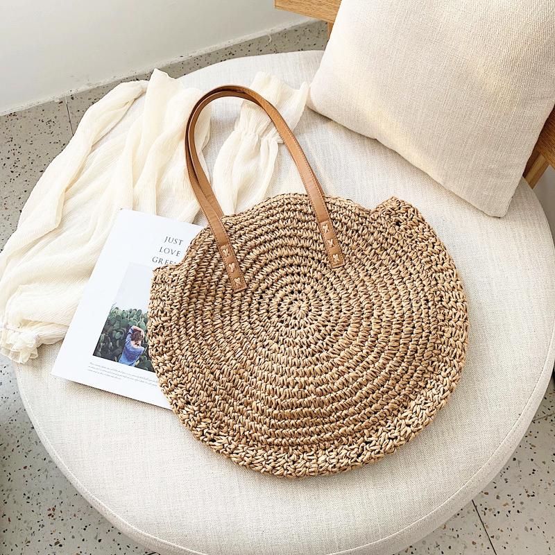 Evening Bags Summer Round Straw For Women Rattan Shoulder Bag 2022 Handmade Woven Beach Handbags Female Message Handbag Totes
Evening Bags Summer Round Straw For Women Rattan Shoulder Bag 2022 Handmade Woven Beach Handbags Female Message Handbag Totes