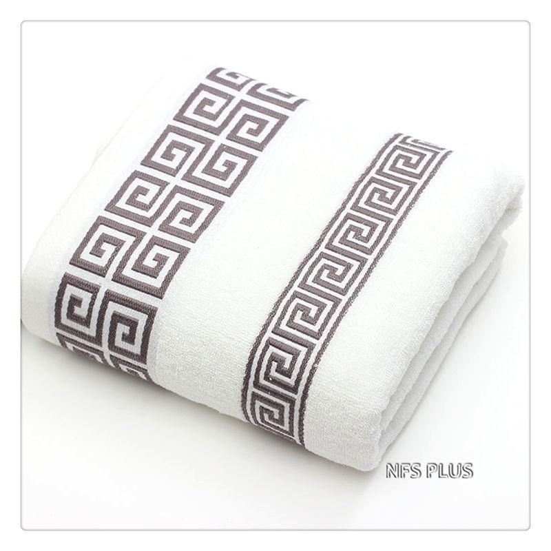 Towel Cotton Set For Adults 2 Face Hand 1 Bath Bathroom Solid Color Blue White Terry Washcloth Travel Sports Towels TUES