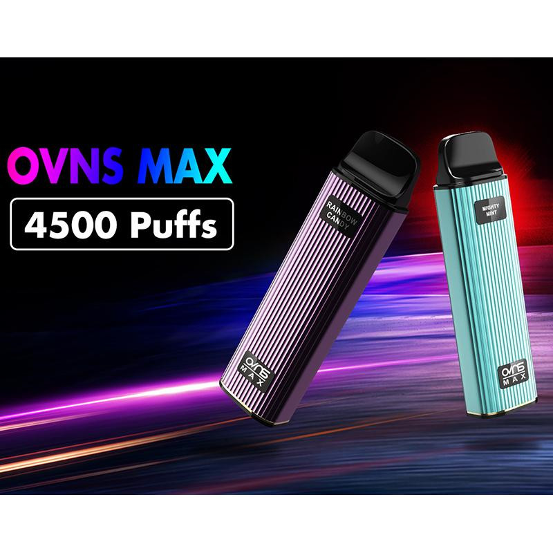 original OVNS max E Cigarettes Disposable Pod Device 4500 Puffs 950mAh Battery 12ml Prefilled Cartridge Vape Pen
original OVNS max E Cigarettes Disposable Pod Device 4500 Puffs 950mAh Battery 12ml Prefilled Cartridge Vape Pen