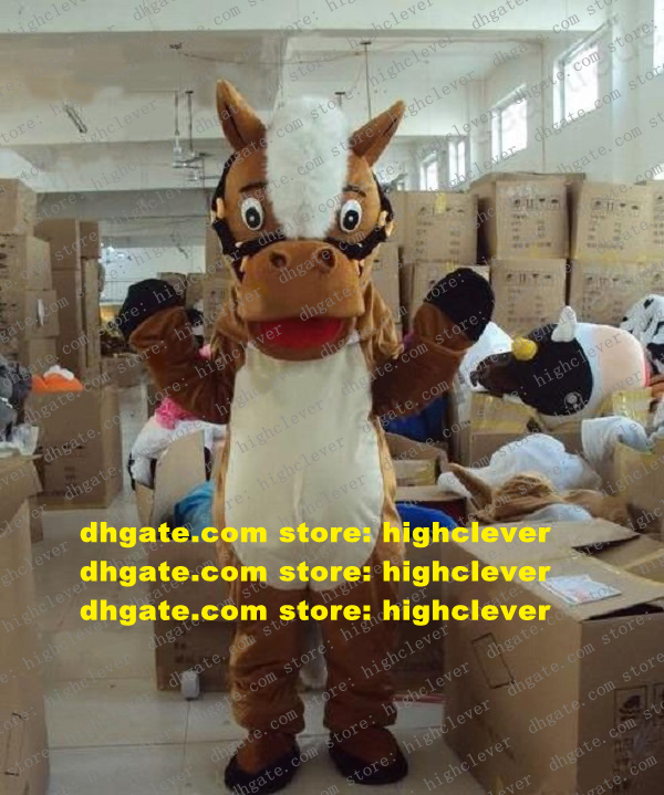 Newly Brown Donkey Moke Burro Neddy Horse Pony Steed Adult Mascot Costume Mascotte With Big Long Mouth Samll Eyes No.381 Free Ship, As in photos
Newly Brown Donkey Moke Burro Neddy Horse Pony Steed Adult Mascot Costume Mascotte With Big Long Mouth Samll Eyes No.381 Free Ship, As in photos