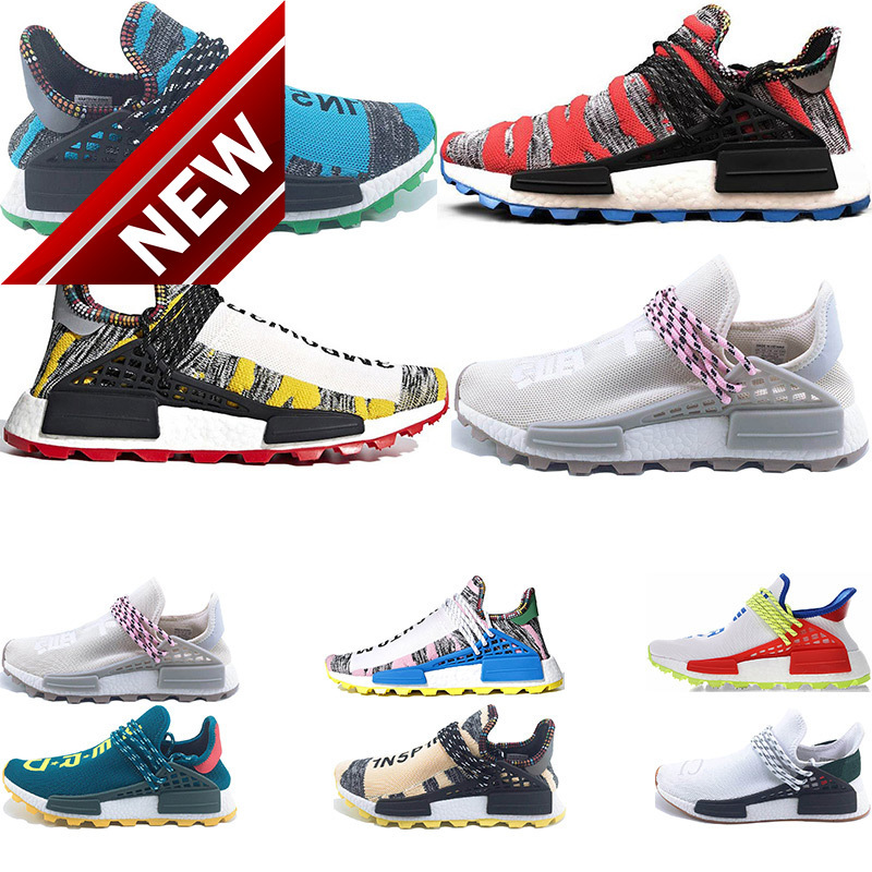 New Human race Hu trail Pharrell Williams x Nerd men running shoes black white SOLAR PACK mens trainers women sports sneaker EUR 36-47
New Human race Hu trail Pharrell Williams x Nerd men running shoes black white SOLAR PACK mens trainers women sports sneaker EUR 36-47