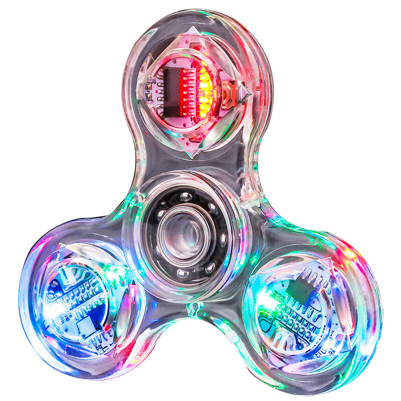 LED Transparent Fidget Spinner Finger Toys Colorful Fingertip Gyro Adult Kids Decompression Toy Hand Spinners
LED Transparent Fidget Spinner Finger Toys Colorful Fingertip Gyro Adult Kids Decompression Toy Hand Spinners