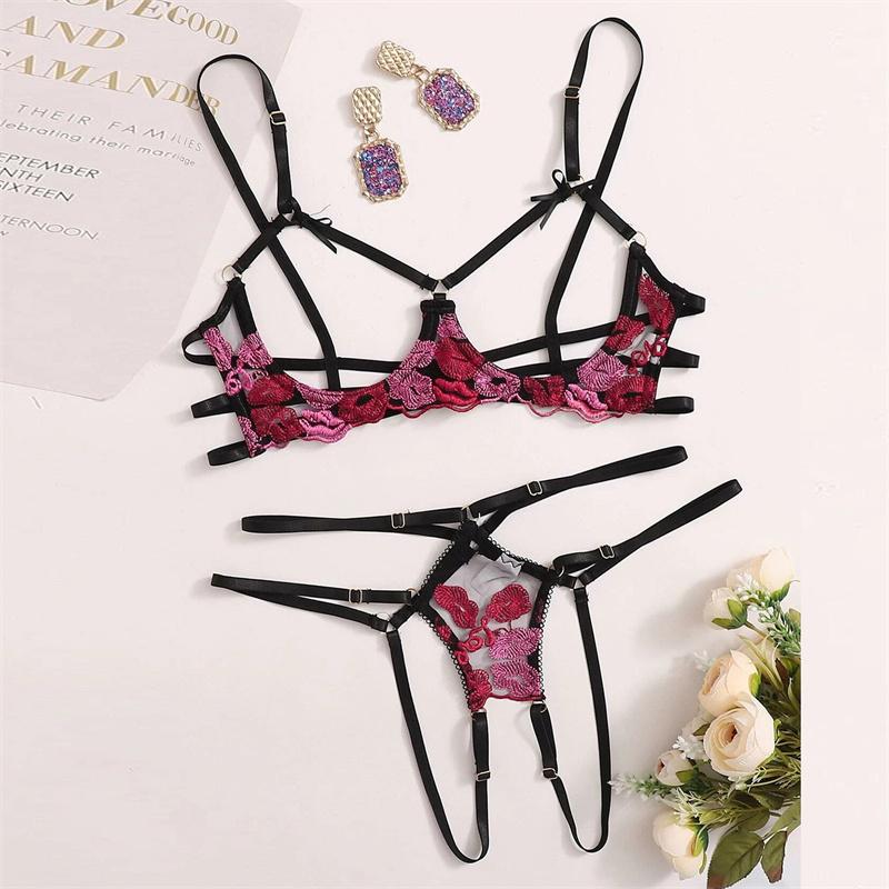 Bras Sets Embroidery Lace Lingerie Set Women Sexy Exotic Ladies Badydoll Fashion Novelty, Black
Bras Sets Embroidery Lace Lingerie Set Women Sexy Exotic Ladies Badydoll Fashion Novelty, Black
